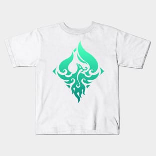 Genshin Impact Xiao Emblem Kids T-Shirt